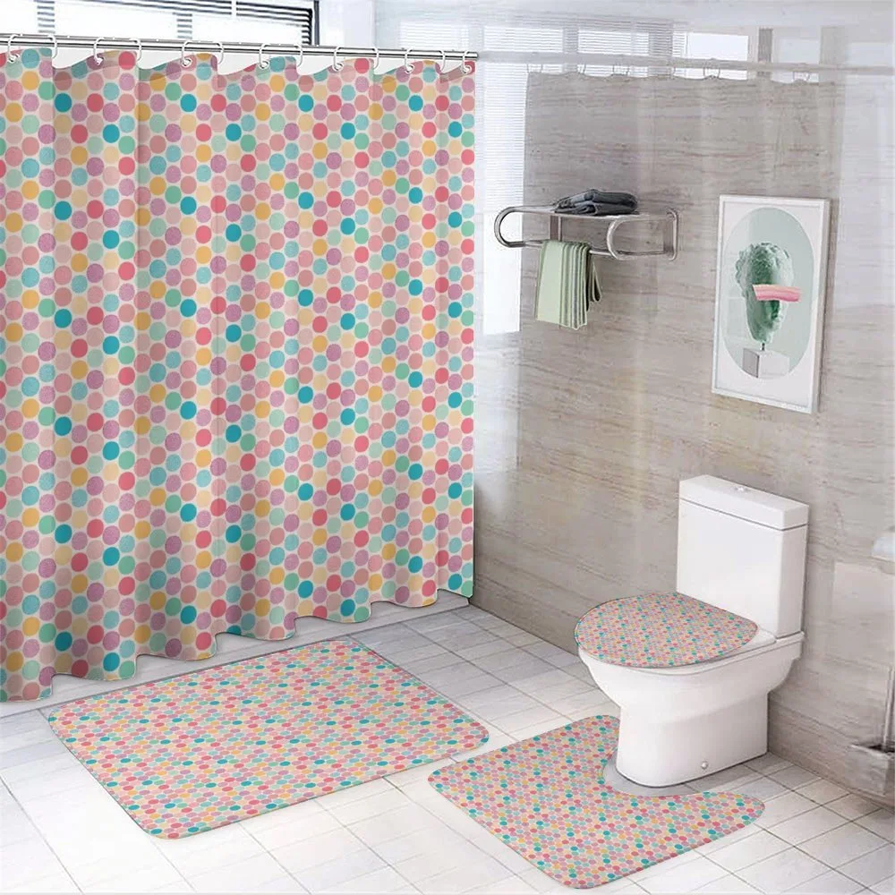 Modern Childish Retro — 4-Piece Bathroom Set preview