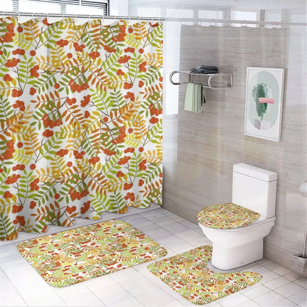 Rural Plants Wilderness — 4-Piece Bathroom Set preview