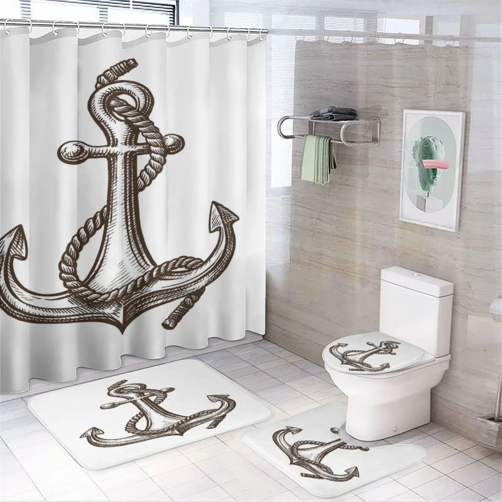 Cruise Sign Sketch — 4-Piece Bathroom Set preview