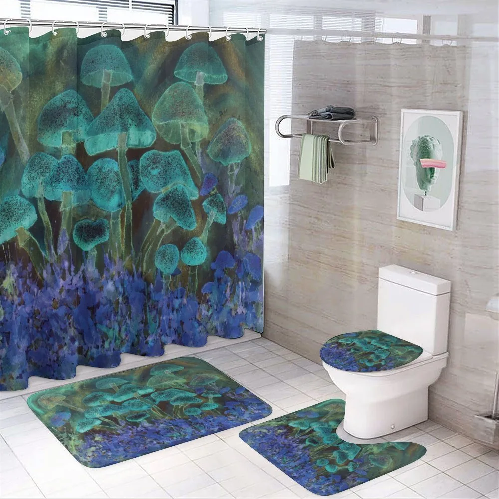 Dreamy Mushroom — 4-Piece Bathroom Set preview