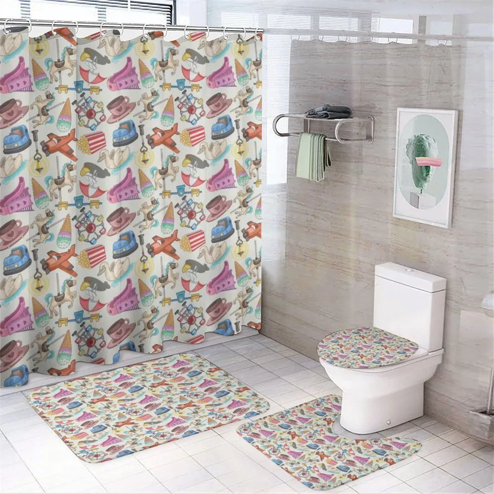 Kids Playground Theme — 4-Piece Bathroom Set preview