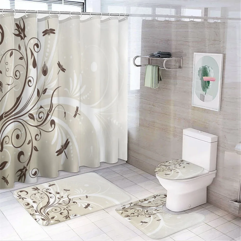 Seasonal Flourish — 4-Piece Bathroom Set preview