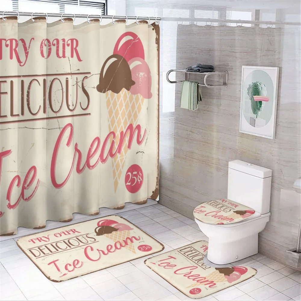 Pop Art Logo — 4-Piece Bathroom Set preview