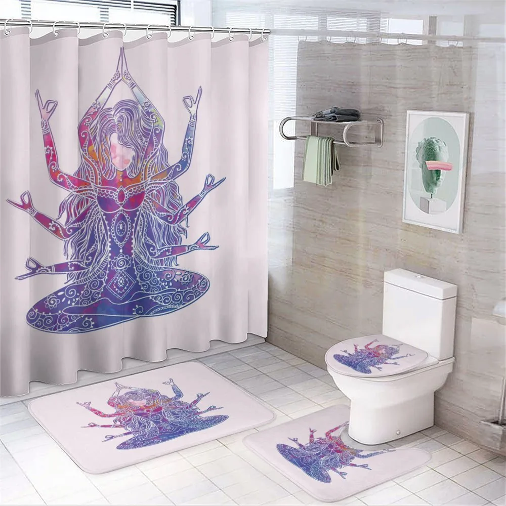 Positive Spirit Practice — 4-Piece Bathroom Set preview