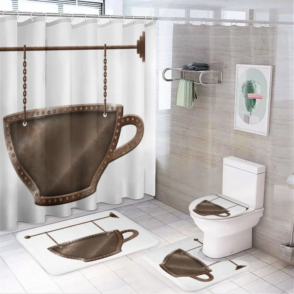 Rusty Cup Singboard — 4-Piece Bathroom Set preview