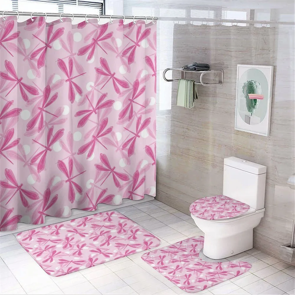 Vibrant Wings Insect — 4-Piece Bathroom Set preview