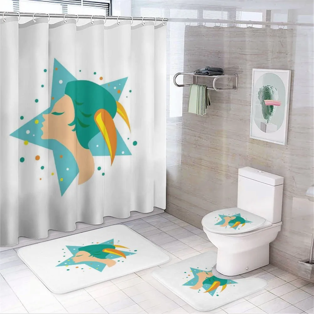 Woman and Horn — 4-Piece Bathroom Set preview