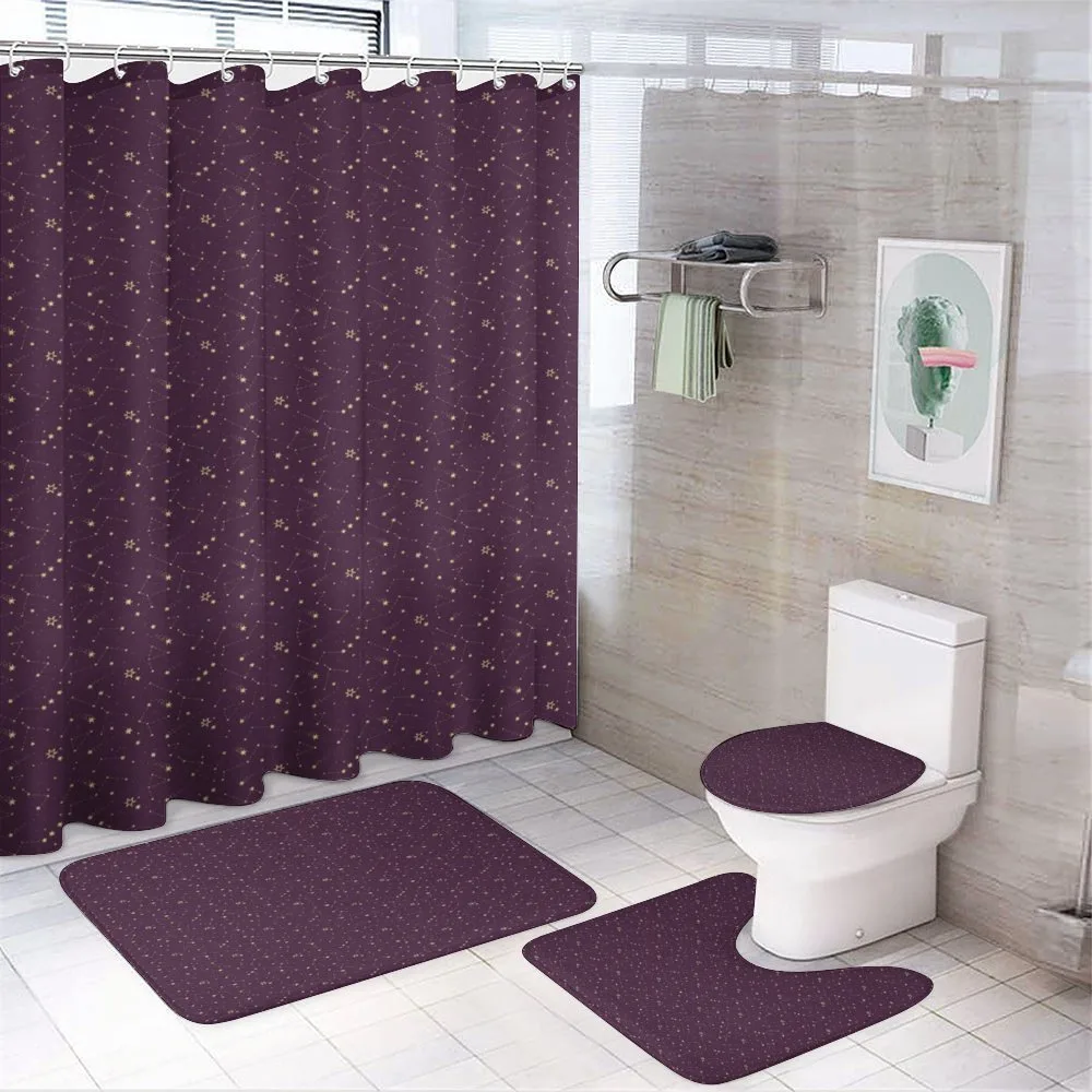 Constellations Cosmos Sky — 4-Piece Bathroom Set preview