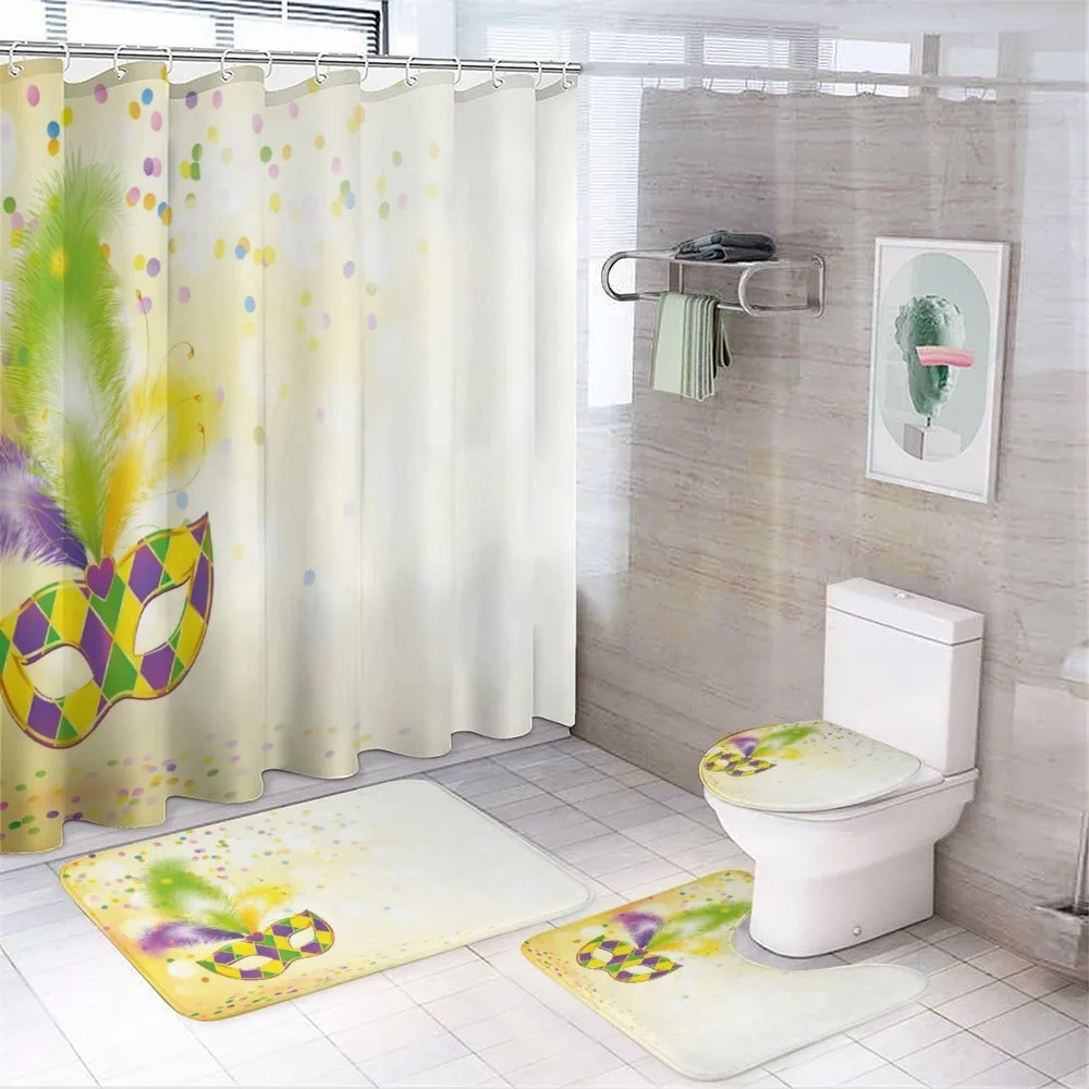 Party Mask — 4-Piece Bathroom Set preview