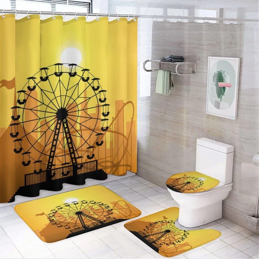 Amusement Park City — 4-Piece Bathroom Set preview