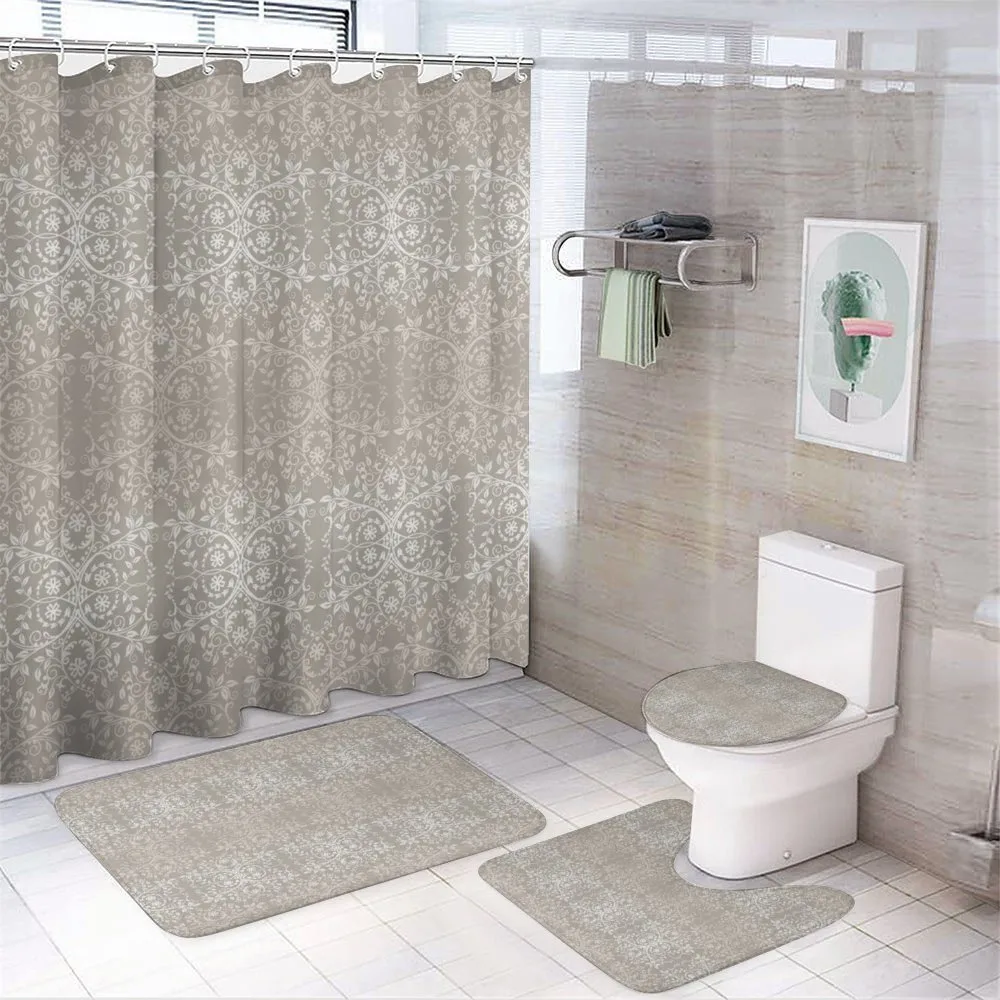 Paisley Victorian Pattern — 4-Piece Bathroom Set preview