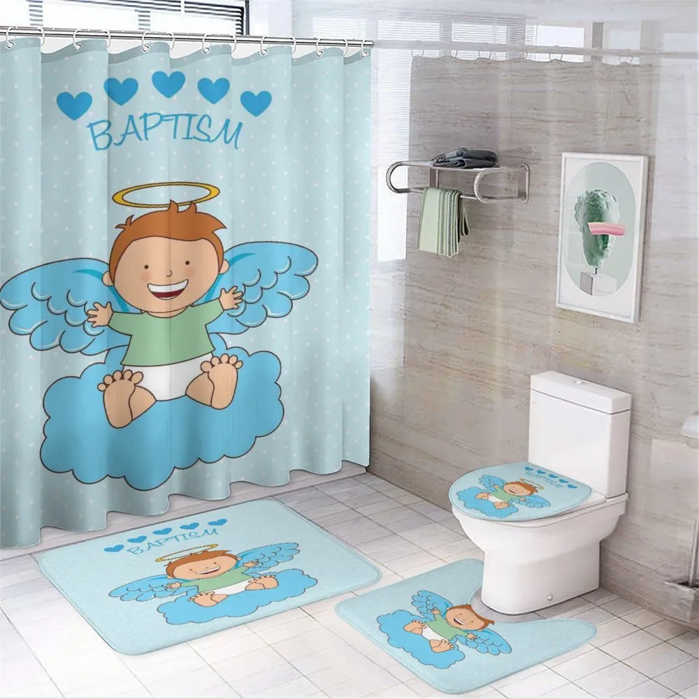 Family Love Life Joyful — 4-Piece Bathroom Set preview