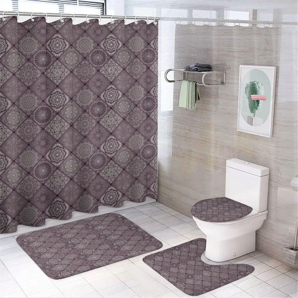Frames Vintage Oriental — 4-Piece Bathroom Set preview