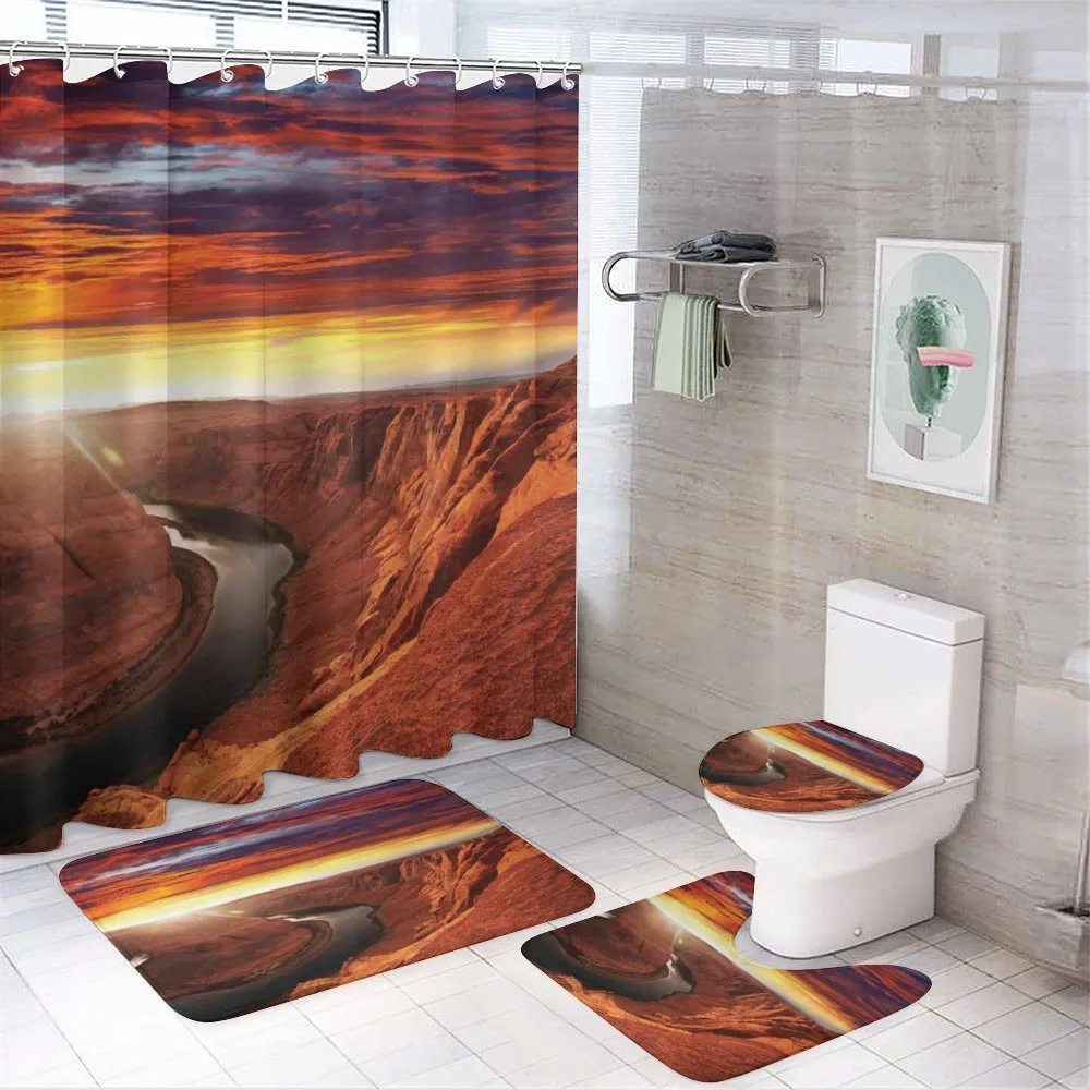 Mystic Cliff — 4-Piece Bathroom Set preview