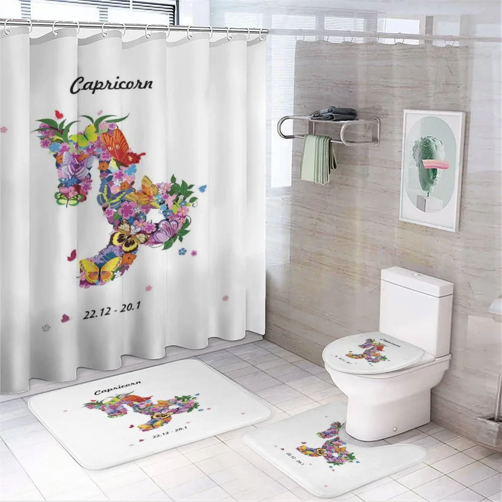 Foliage Butterfly — 4-Piece Bathroom Set preview