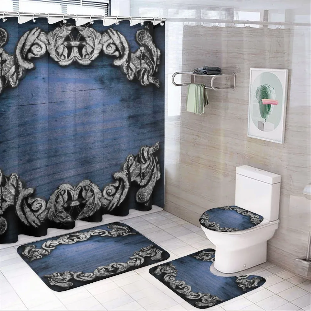 Gothic Iron Ornament — 4-Piece Bathroom Set preview