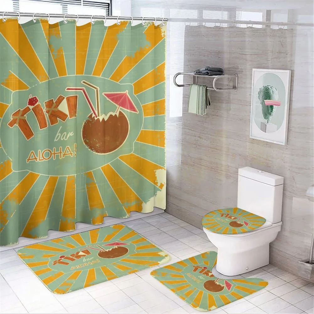 Aloha Fun Party — 4-Piece Bathroom Set preview