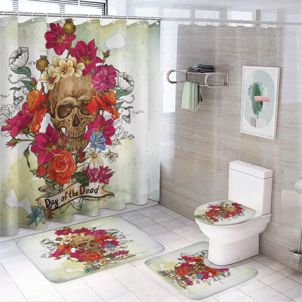 Dead Flowers Spain 4-Piece Bathroom Set product video