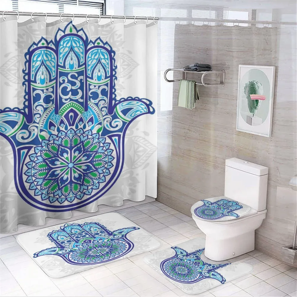 Eastern Floral — 4-Piece Bathroom Set preview