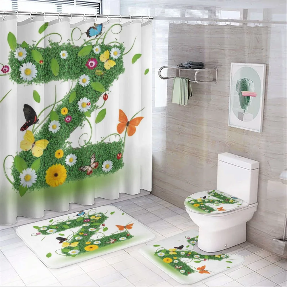 Fresh Summer Garden — 4-Piece Bathroom Set preview