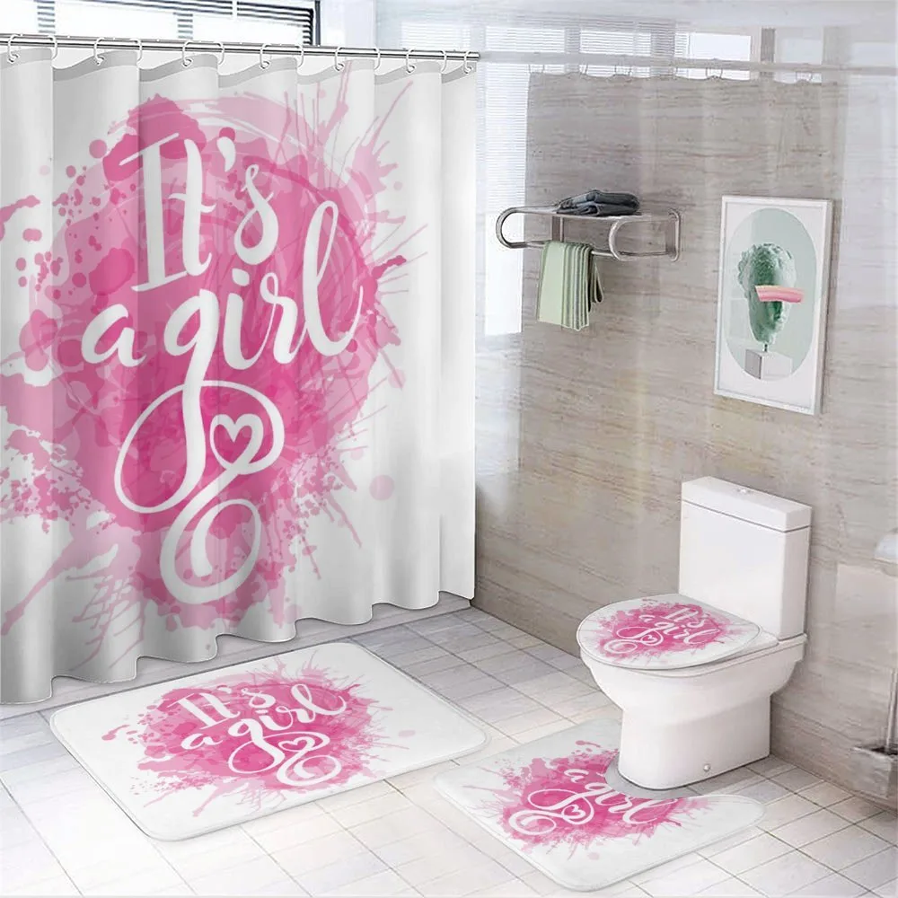 It's a Girl Baby — 4-Piece Bathroom Set preview