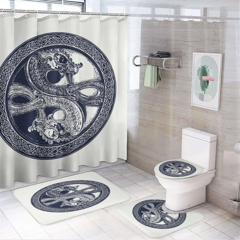 Mystic Yin Yang — 4-Piece Bathroom Set preview