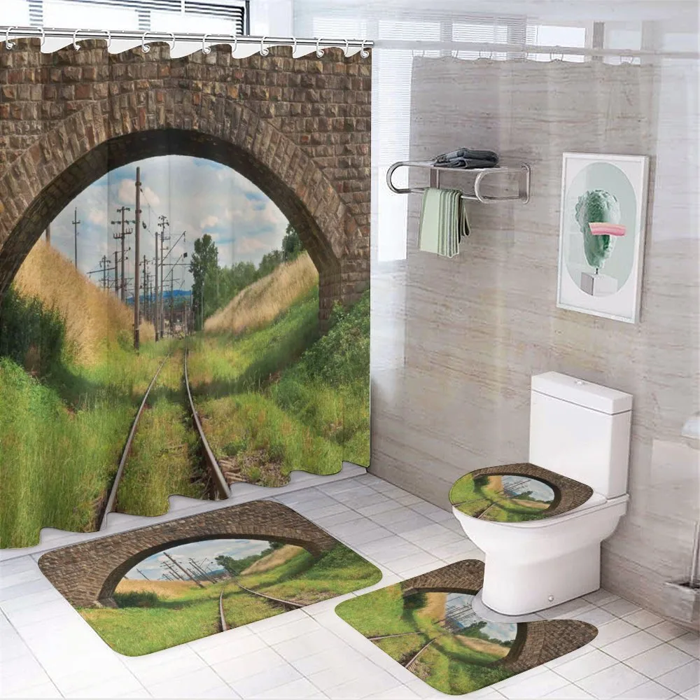 Bridge Railway Tranquil — 4-Piece Bathroom Set preview