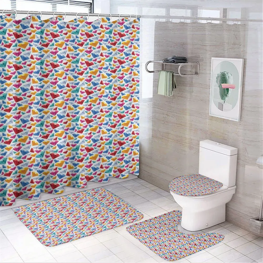 Classical Cut of Rocks — 4-Piece Bathroom Set preview