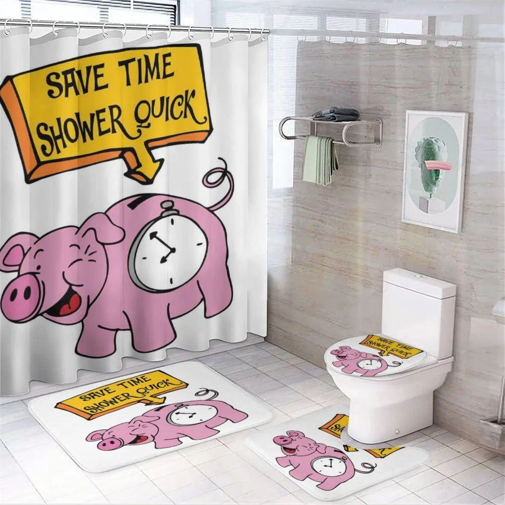 Save Time Shower Quick Piggy — 4-Piece Bathroom Set preview