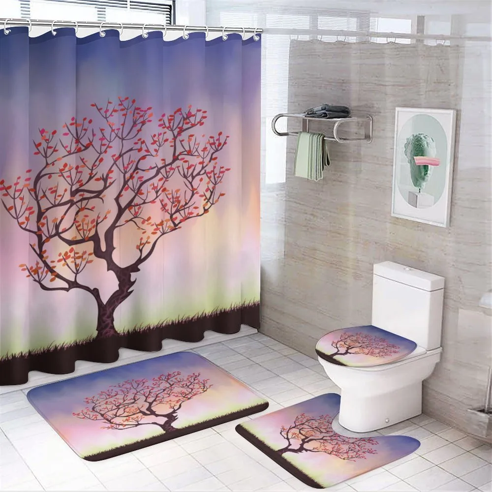Sunset Rise Morning Scene — 4-Piece Bathroom Set preview
