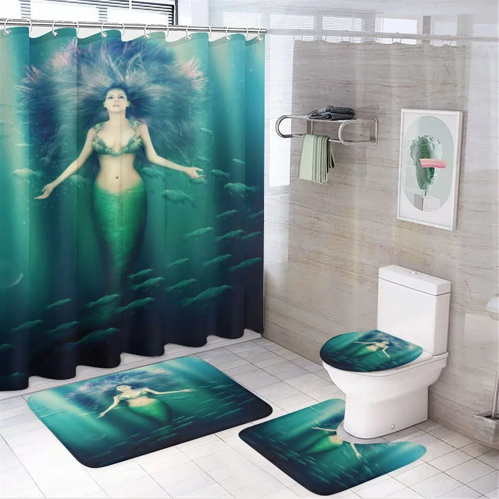 Underwater Life — 4-Piece Bathroom Set preview