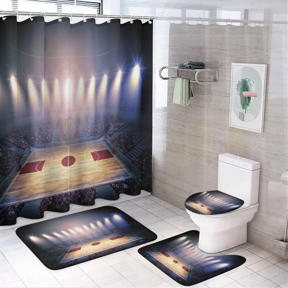 Basketball Tournament — 4-Piece Bathroom Set preview