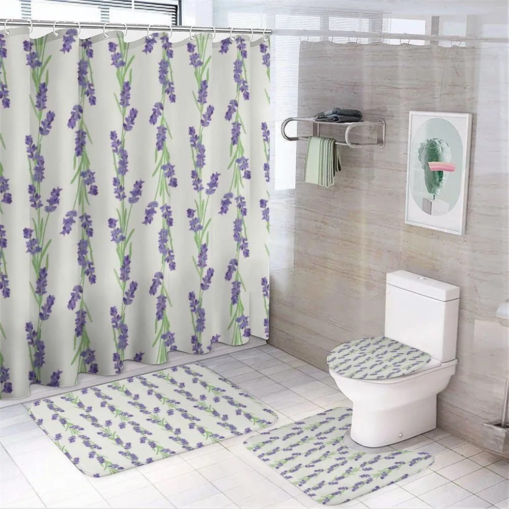 Garden Fragrance Blooms — 4-Piece Bathroom Set preview