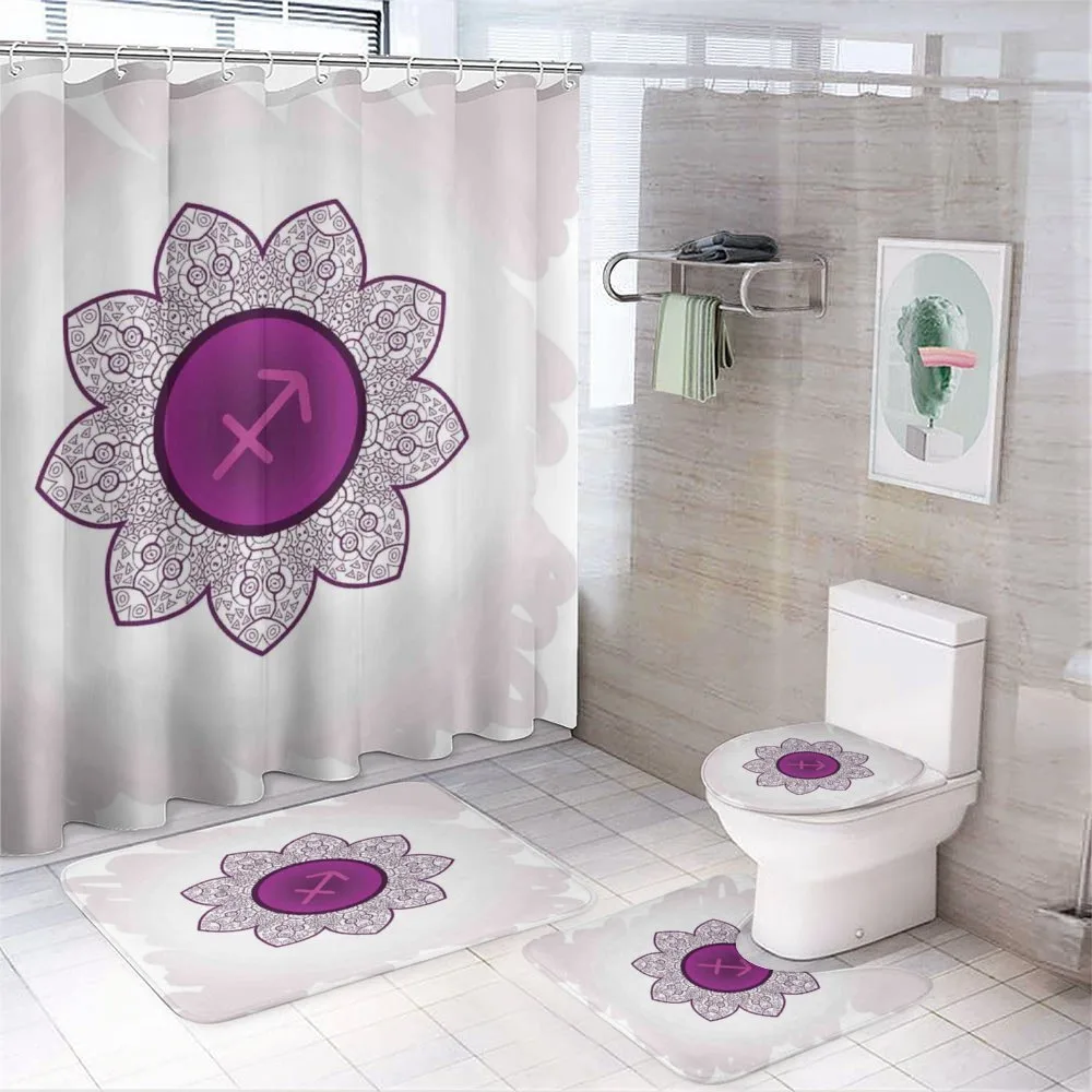 Horoscope Floral — 4-Piece Bathroom Set preview
