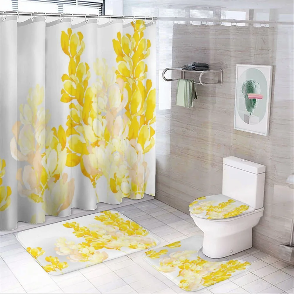 Wild Flowers — 4-Piece Bathroom Set preview
