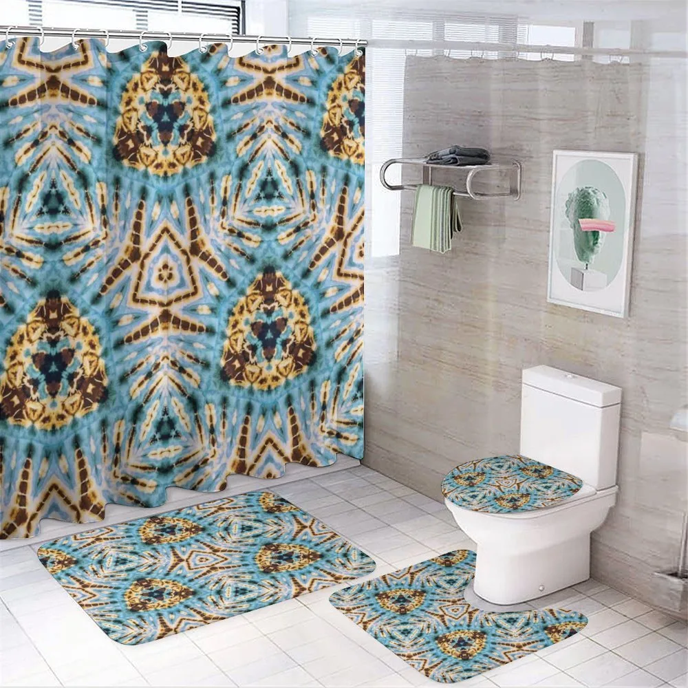 Abstract Tribal Patterns — 4-Piece Bathroom Set preview