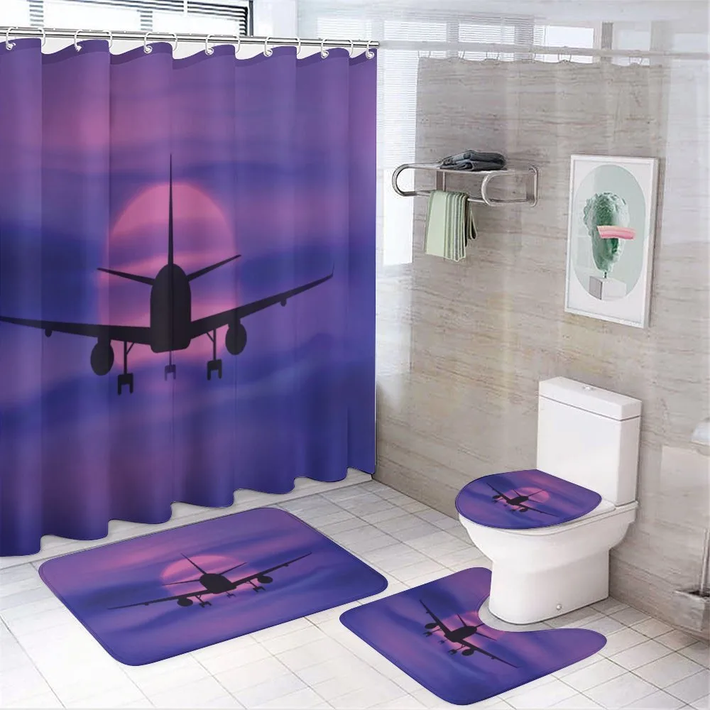 Dreamy Sky Traveling — 4-Piece Bathroom Set preview