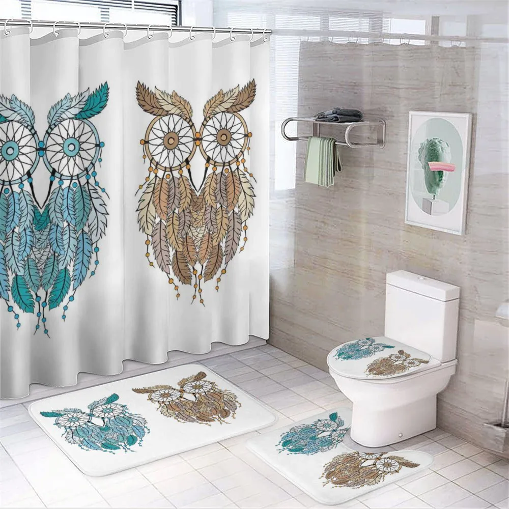Farsighted Birds — 4-Piece Bathroom Set preview