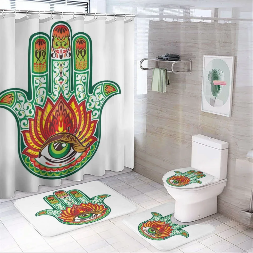 Oval Shape — 4-Piece Bathroom Set preview