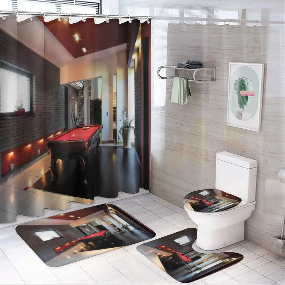 Pool Game Snooker Table — 4-Piece Bathroom Set preview