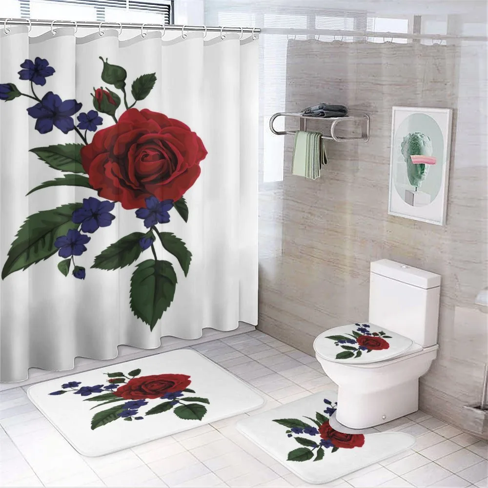 Rosebud Little Blossom — 4-Piece Bathroom Set preview