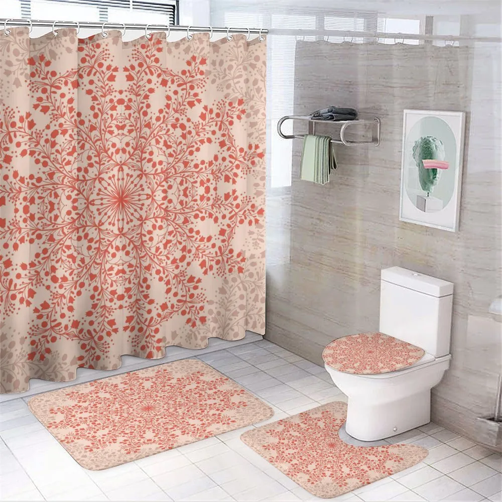 Rural Twigs Blooms — 4-Piece Bathroom Set preview
