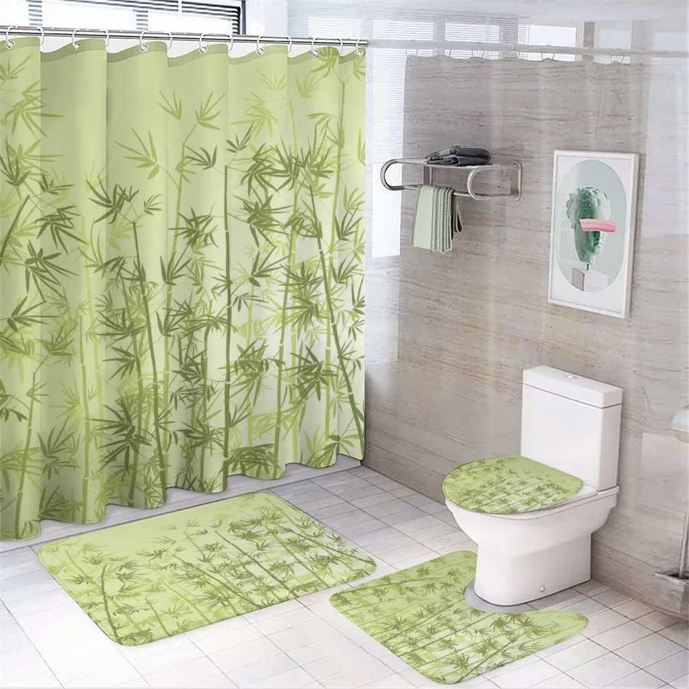 Tropical Growth Forest — 4-Piece Bathroom Set preview