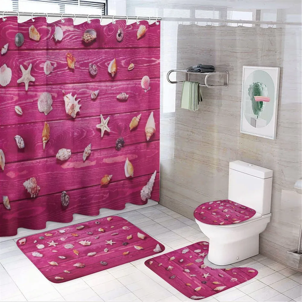 Seashells Vintage — 4-Piece Bathroom Set preview
