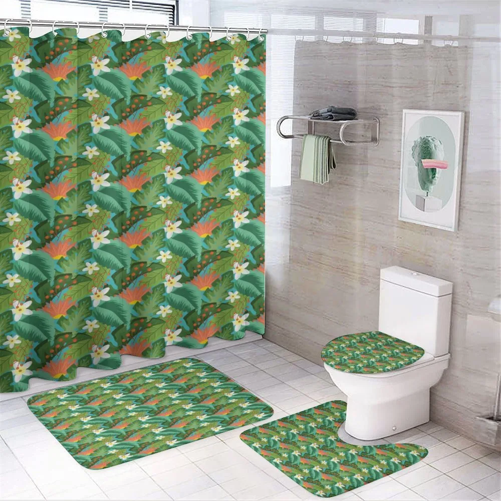 Close up Exotic Plantation — 4-Piece Bathroom Set preview