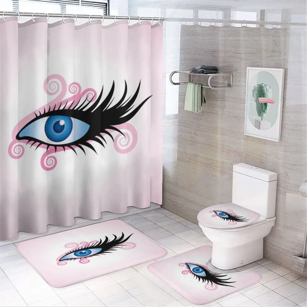 Female Gaze Pink — 4-Piece Bathroom Set preview