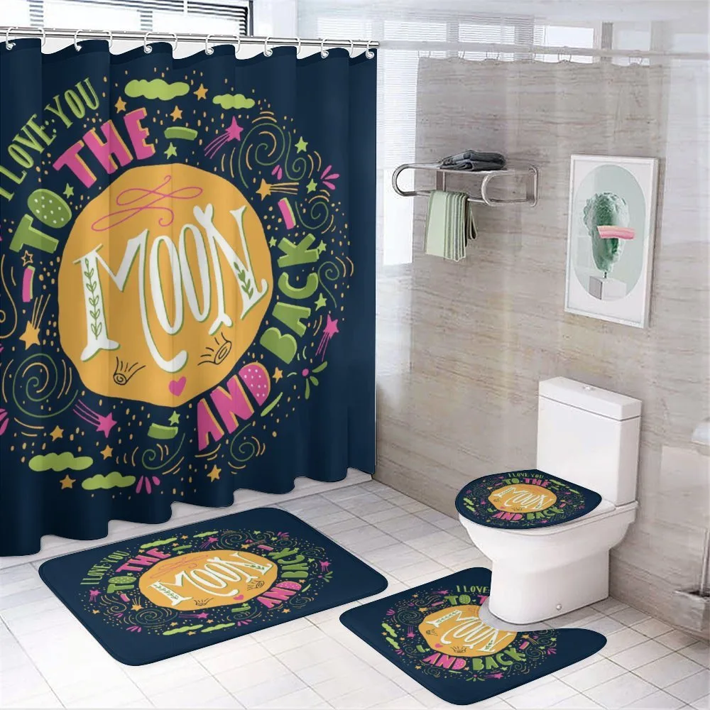 Romance Shapes — 4-Piece Bathroom Set preview