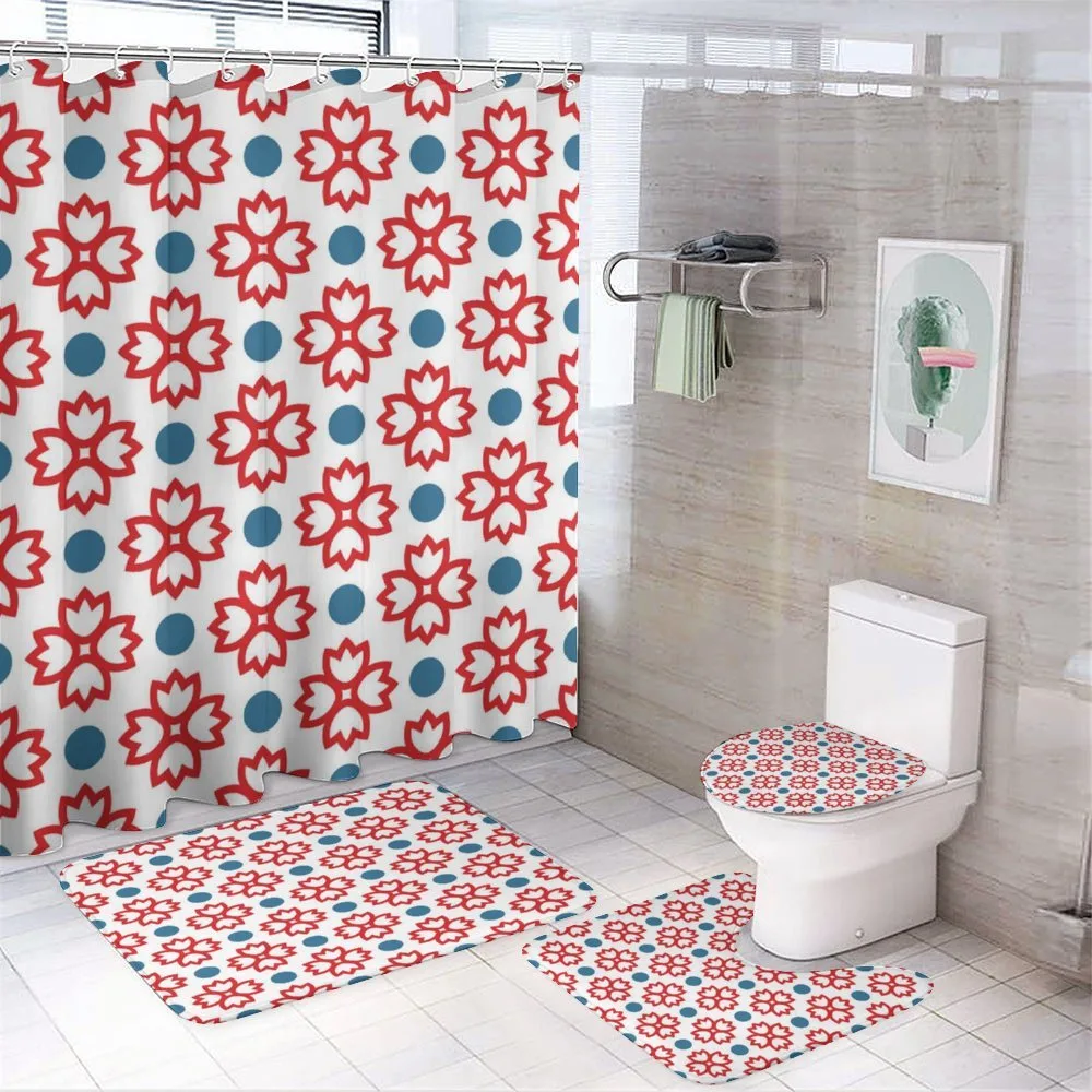 Abstract European Nature — 4-Piece Bathroom Set preview