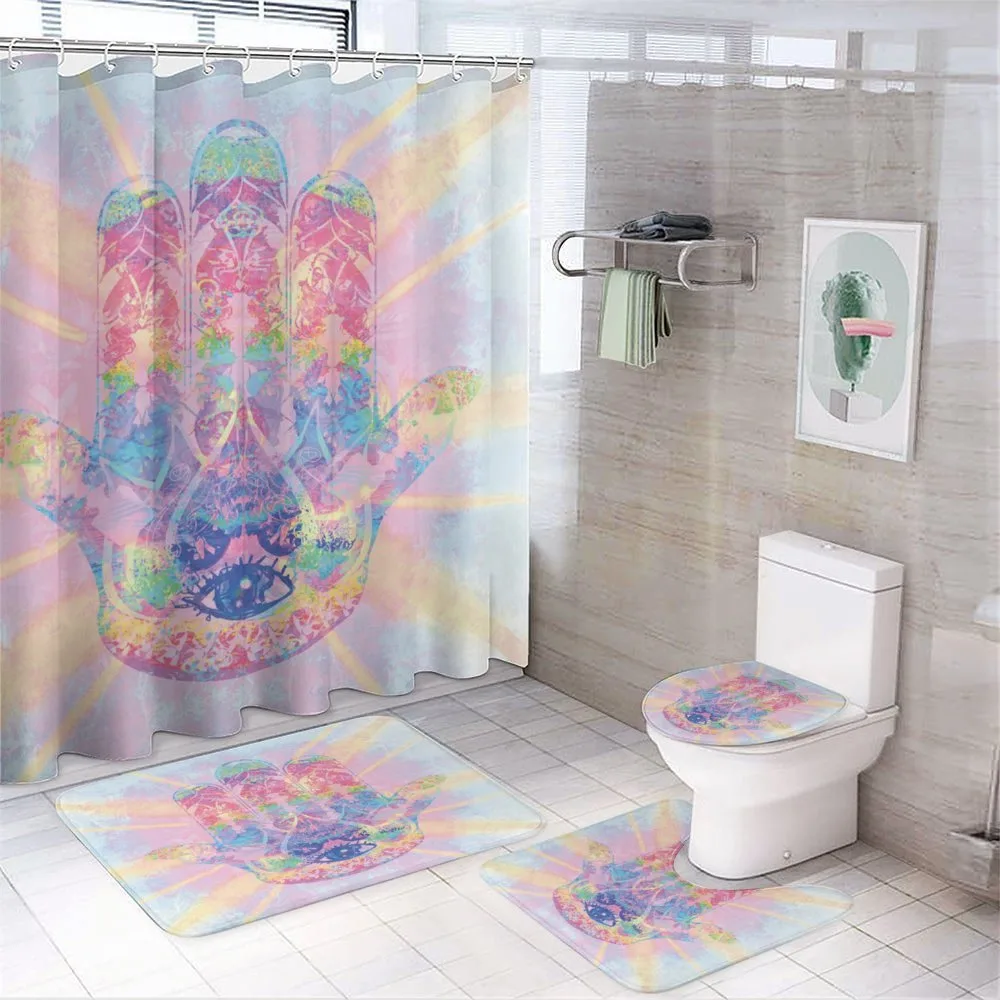 Energy Flow Aura Yoga — 4-Piece Bathroom Set preview