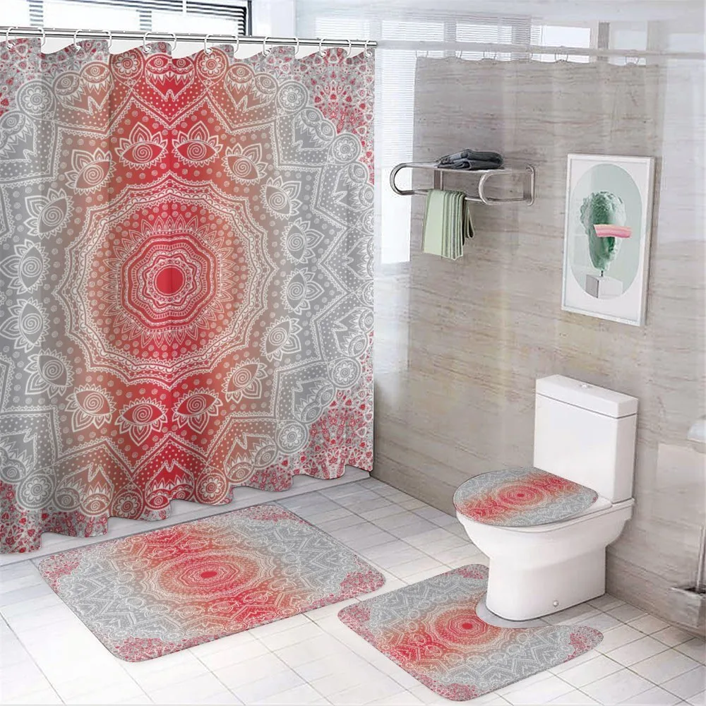 Boho Mandala — 4-Piece Bathroom Set preview